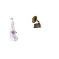 thumbnail image 1 of Figura de escritorio,Estatua de niña linda de escritorio,adorno nórdico moderno,Figura de niña para oficina,porche,dormitorio y sala de estar.,Estatua vintage,Estatua vintage de, 1 of 8