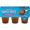 Swiss Miss Triple Chocolate Dream Pudding Cups, 4 oz. 6-Count