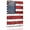 Red, variant on Canvas Wall Art Independence Day Canvas Art Print American Flag Wood Grain Vintage Pictures Wall Decor for Living Room Bedroom Artwork Decorations Stretched Framed Ready to Hang 8"x12"