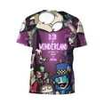 thumbnail image 6 of Invader Zim T-Shirt for Men Novelty 3D Pritneted Casual Short Sleeve Tees Shirt Summer Street T Shirt Top, 6 of 7