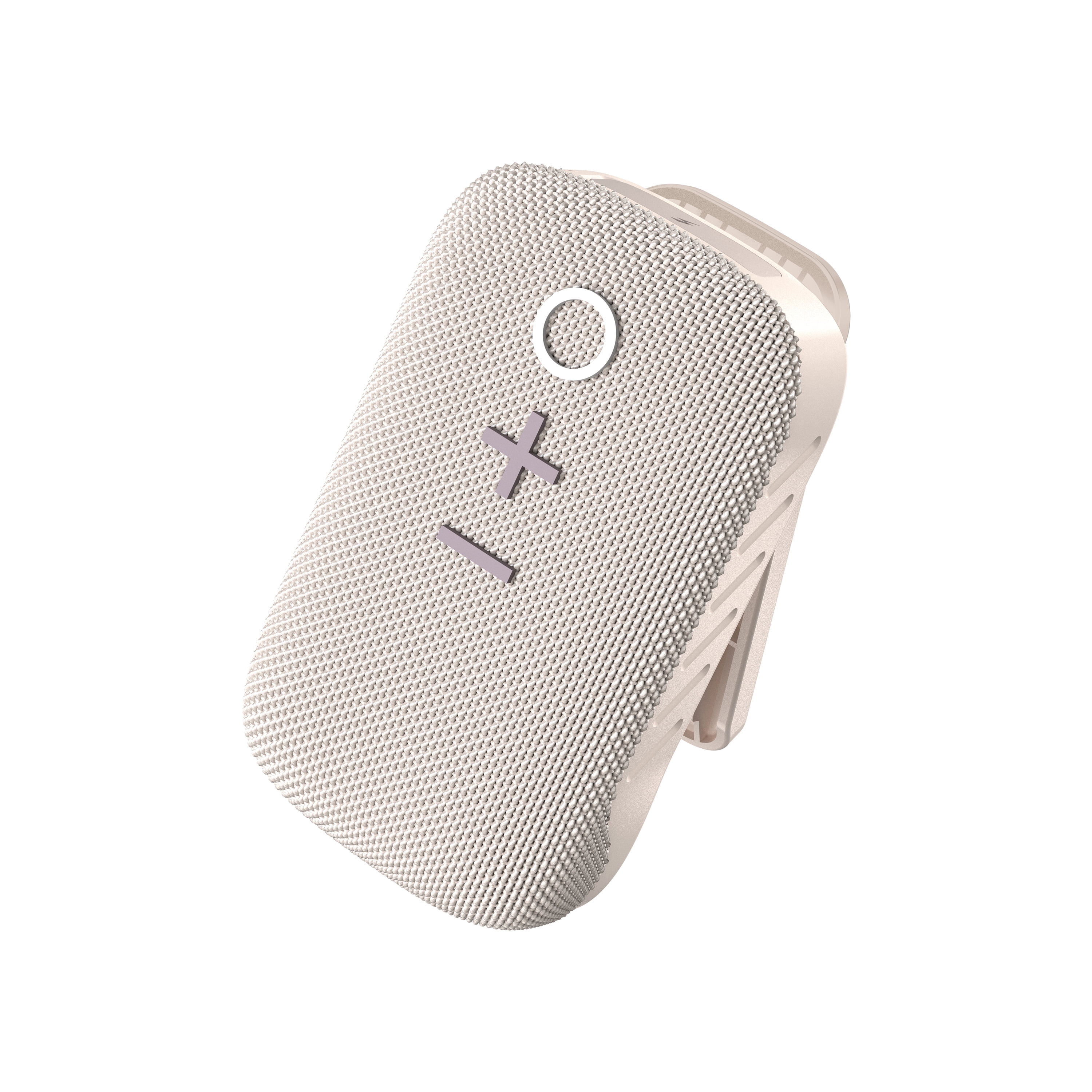 MEE audio goSPKR Wearable Bluetooth Wireless Clip-On Speaker with Speakerphone (Beige)