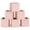 Pink, variant on Fabric Foldable Storage Cubes Pink 6-Piece Multi-Purpose Home Organizer