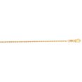 thumbnail image 2 of JewelStop 14K Yellow Gold 24in 1.25mm Diamond-Cut Rope Chain with Lobster Clasp, 2 of 4