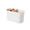 White, variant on Bathroom Countertop Organizer, Toothbrush Holder Storage Box with Removable Dividers, Vanity Makeup Organizer, Multi-Compartment Desktop Storage Box for Bathroom, Desk, and Dormitory