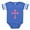Royal Blue, variant on CafePress - Gothiccross_Pk - Cute Infant Baby Football Bodysuit