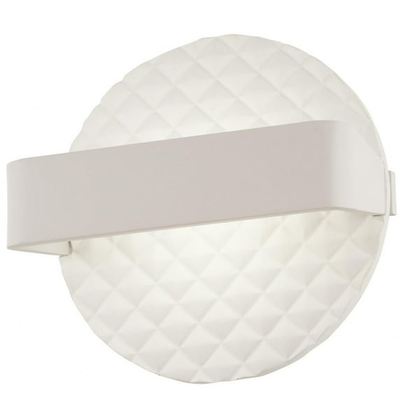 George Kovacs Lighting - Quilted-8W 1 LED Wall Sconce-6.5 Inches Wide by 6.5