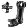 thumbnail image 4 of GLFILL Black Mountain Bike Handlebar Riser for Adjustable Road Bicycle Stem Extender 31.8-100mm, 4 of 8
