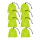 thumbnail image 1 of piezas de bolsas de malla con cordón, bolsas de malla con cordón deslizante, bolsas de regalo pequeñas para juguetes, regalos, 16 x 18 cm, 1 of 6