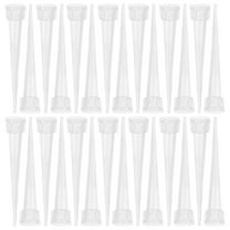 Homoyoyo 100Pcs Transparent Plastic Flower Arranging Vials for Floral Design and Craft Supplies