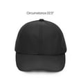 thumbnail image 2 of C.C Ponycap Messy High Bun Ponytail Adjustable Trucker Baseball Cap Hat, Black, 2 of 3