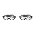 thumbnail image 3 of Baohd Universal Swimming Goggles Adjustable Silicone Earplug Glasses Waterproof HD Lens Portable Eyewear Accessory Beginner Black 2Set, 3 of 6