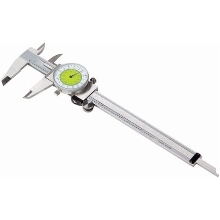 MTDCF-06 6-Inch Stainless Steel Fractional Dial Caliper