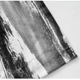 thumbnail image 4 of Porch & Den Nova Ink Blue Brush Stroke Pattern Blackout Valance Black Gray 18"L x 52"W, 4 of 5