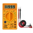 thumbnail image 1 of LCD Digital -830B Yellow Voltmeter Ohmmeter Ammeter Multimeter Handheld Tester DT830B AC DC home tester ,High Efficiency, 1 of 7