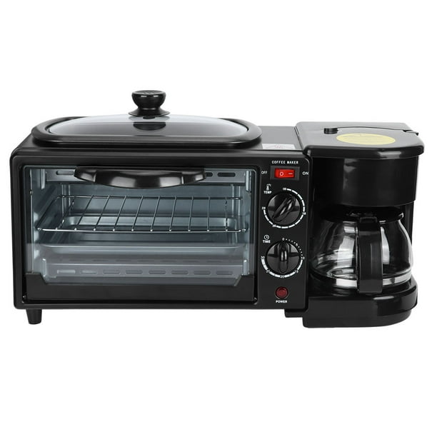 LYUMO 3 in 1 Breakfast Machine 1050W Multifunctional Oven Non‑Stick