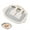 White, variant on Stainless Steel Rolled Ice Cream Maker Kit for Home Use, DIY Instant Ice Cream Roll Tray with 2 Scrapers for Yogurt & Sorbet