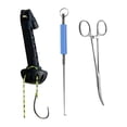 thumbnail image 1 of harper Outil de Retrait d'Hameçon Durable en Acier Inoxydable Trousse d'Équipement de Pêche Extérieur pour, 1 of 10