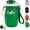 Green, variant on Coffee Vacuum Flask Smart Stainless Steel Water Bottle with LED Digital Temperature Display Touch Screen Vacuum Insulated Travel Mug Portable Cup Thermos Cold Drink Tumbler