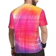 thumbnail image 4 of Curving Tie Dye Gym T Shirt Beach Abstract Ombre Vintage T Shirts Hippie Tee Shirt For Man, 4 of 5