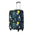 thumbnail image 2 of Balery Luggage Cover Space and Animals Print Suitcase Covers for Luggage Elastic Washable Suitcase Protector Fits 18-32 Inch Luggage-Large, 2 of 9