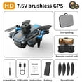 thumbnail image 3 of Ganfancp 8K Brushless Motor Drone Fotografía Aérea Drone con Cámara Versátil Quadcopter con Altitud Hold Modo Sin Cabeza Cámara Drone para Adultos Plegable Artículos En Liquidación 1X Volante, 1X Man, 3 of 7