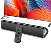 OFFSIR 50W Sound Bar for TV – Bluetooth 5.0, Optical/AUX/USB Inputs, 3 EQ & Bass/Treble Controls, Compact for Monitor/PC