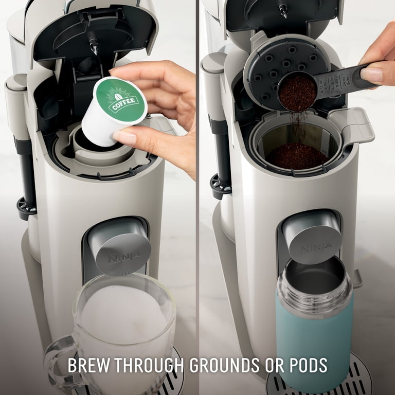 nijiiro★ 　2点セット 　pmo-pg011 TAUPE Ninja Pods & Grounds Specialty Single-Serve Coffee Maker, K-Cup