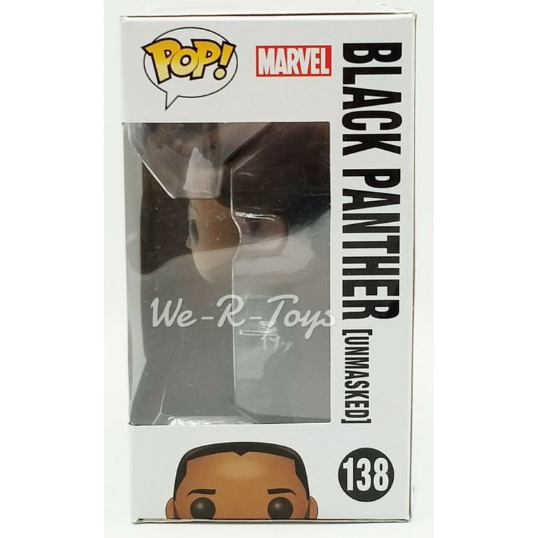 Funko Pop! Marvel: D100 - RR Black Panther (Exc) Vinyl Figure to Collect - Gift Idea - Official Merchandise - Toy for Children and Adults - Model Figure for Collectors and Display