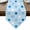 Blue, variant on Blue Polka Dot Table Runner Linen Burlap Table Runner 72 Inches Long Modern Simple Dots Summer Dresser Scarves for Kitchen Island Coffee Dining Room Party Wedding Banquet Holiday Decoration 13"x72"