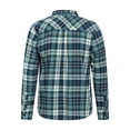 thumbnail image 2 of Mountain Warehouse Mens Trace Flannel Shirt (Pack of 2), 2 of 5