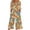 @10, variant on Jumpsuits for Women Dressy Casual Boho Floral Short Sleeve Jumpsuit with Side Pockets V Neck Wide Leg Loose Flowy One Piece Bodysuit for Daily @20 M