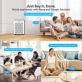 thumbnail image 3 of NUTROMO Smart H14 HEPA Air Purifier for Home up to 2400 Sq. Ft., Washable Pre-Filter, Aromatherapy, Air Purifier for Allergies and Asthma, 3 of 12