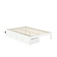 thumbnail image 2 of Colorado Full Bed with USB Turbo Charger and 2 Drawers in White, 2 of 7