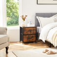 thumbnail image 3 of YOQIANG Fabric Storage Dresser with 5 Drawers Metal Frame Chest of Drawers Multi-Size Organizer Cabinet for Bedroom Closet Hallway, 3 of 7