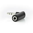 thumbnail image 3 of 3.5mm Audio Jack Adapter Right Angle 90 Degree Aux Connector Phone Plug Stereo, 3 of 7