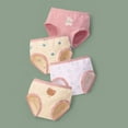 thumbnail image 2 of CZHQWE Toddler Training Underwear Girls Size 8 Girls Underwear Baby Toddler Girls' Underwear, Cotton Panties, Comfort Briefs Pink 4PCS, 2 of 5