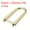 Gold Tone, variant on Uxcell D-Rings Screw in Shackle, 4 pack 45mm Horseshoe U Shape D Ring for Bag DIY, Gold