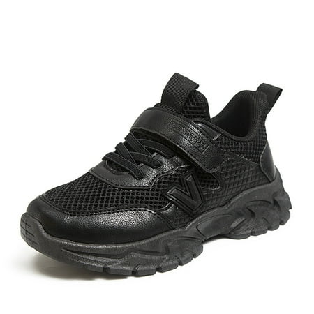 

BORKE Kids Shoes Boys Girls Athletic Running Sports Strap Sneakers for Toddler/Little Kid/Big Kid