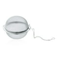 thumbnail image 1 of Fine Maille en Acier Inoxydable Thé Infuseur Métal Mini Réutilisable Bouilloire Passoire Épices Filtre à Boules Boisson Thé Accessoires 6.8cm, 1 of 9