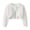 Z51 White, variant on Toddler Girls Cropped Bolero Sweater Long Sleeve Hollow Lace Knit Crop Cardigan Lightweight Cover Up Jacket for Casual Fall Party Dress