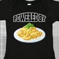 thumbnail image 4 of Inktastic Powered by Macaroni and Cheese Boys or Girls Baby Bodysuit, 4 of 5
