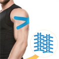 thumbnail image 1 of 10x Cinta kinesiológica precortada para vendaje de hombros, uso diario, elástica, accesorios deportivos, cinta para pecho, cuerpo, muñeca, deportes y Azul, 1 of 8