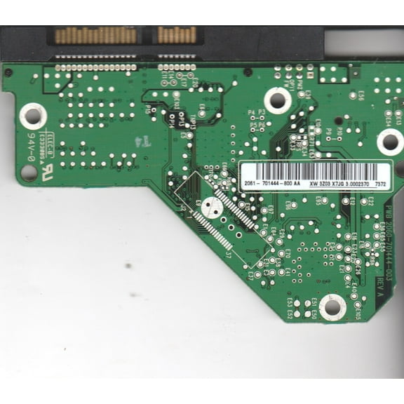 WD3200AAJS-40RYA0, 2061-701444-800 AA, WD SATA 3.5 PCB