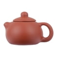 thumbnail image 1 of MasteelfCA 1pc Handmade Delicate Ceramic Tea Pot Retro Water Jar Home Office Decoration, 1 of 8