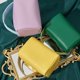 thumbnail image 4 of Hukapapa Bolsa de lavado cuadrada de color caramelo bolsa de cosméticos de gran capacidad impermeable de cuero de PVCpúrpura, 4 of 5
