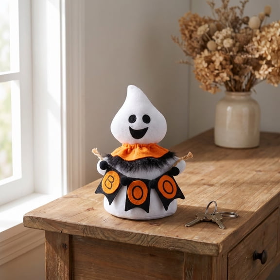 WKSCLPAI Halloween Ghost Doll Faceless Gnome Figurine Christmas Decoration Ornament Goblin Doll for Home Shelf Tabletop Display