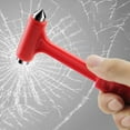 thumbnail image 4 of Car Window Glass Breaker and Seat Belt Cutter Emergency Escape Tool Made of ABS and Steel for Vehicle Safety, 4 of 9
