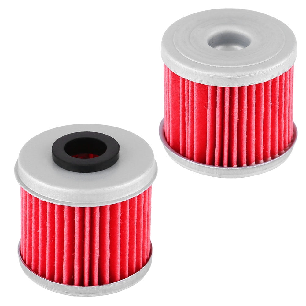 Oil Filter,Fit for CRF150R CRF250R CRF250X CRF450R CRF450X High Reliability Motorcycle Engine Fuel Oil Filter 2pcs 