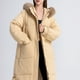thumbnail image 5 of Abrigos y chaquetas informales con capucha de manga larga para mujer, abrigos largos y cálidos con capucha, chaquetas con cuello, parkas ajustadas de invierno, abrigos para mujer, 5 of 7