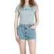 thumbnail image 1 of Playera Core Short Denizen from Levi's para Mujer color Gris, 1 of 4